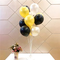 아빈스토어 남자 용품 테이블 플로어 푼선 장식 피크닉 필수 인싸템 친구 생일 해피 여자 파티 할 것 장면 배치, 아시아 골드 빛이다 _블랙 _실버 _