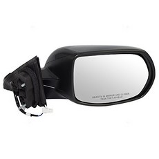 Passengers Power Side View Mirror Replacement for 16-18 Honda HR-V LX 76208-T7W-305 HO1321285 AutoA, 1, Black