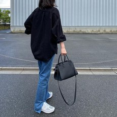 토트백 럭셔리 숄더 마고백 꼬냑 누메로 미니멀 트렌디 핸드백 시미 가죽