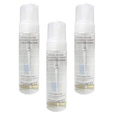GIOVANNI Mousse Air-Turbo 충전 헤어 스타일링 폼 7 oz. 자연스러운 컬을위한 경량 미디엄에서 펌 홀, One Color_One Size, One Color_One Size, 상세 설명 참조0