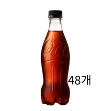 코카콜라 제로 무라벨, 370ml, 서귀포