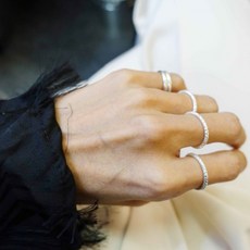 레이어드은반지