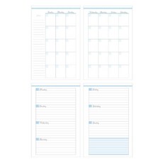 PaperHouseProductions Paper House Life Organ.. 정품보장, Follow Your Dreams, 7.5" 12-Month Planner