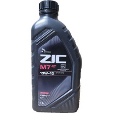 엔진오일 SK지크 ZIC M7 4T 1L 10W40, 1개