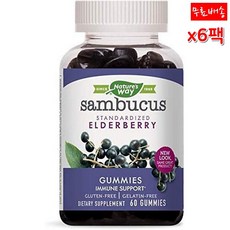 Nature's Way 삼부커스 구미, 60정, 6개