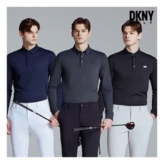 [DKNY GOLF] () 24SS 남성 긴팔카라티 3종 - 골프의류