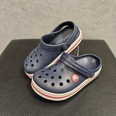 크록스 crocs [정품] 크록밴드 키즈 클로그 네이비 (207005-485)