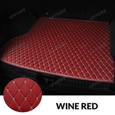 자동차 트렁크 매트 bmw 호환 3 시리즈 F30 2013 2014 맞춤형 액세서리 실내 장식, [07] Wine Red