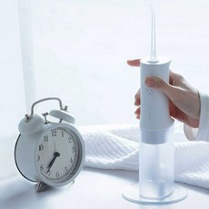 치간 린서 휴대용 워터 치실 칫솔 전동 자동 치석 제거, 샤오미 휴대용 치과용 핑크
