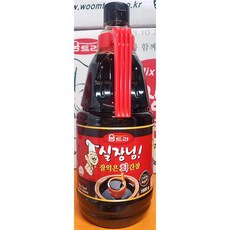 [무료배송]저염 회간장(실장님 1.9L)/식자재/업소용/간장게장/홍게간장/샘표 국산콩간장/청정원선물세트, 1개