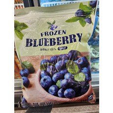 트레이더스 냉동 블루베리 2KG 요거트 샐러드 스무디 간식 아이스박스+아이스팩무료, 1개