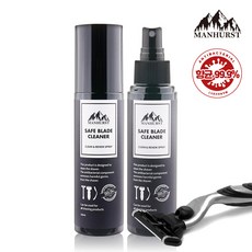 맨허스트 향균 면도날 소독 스프레이 세이프 블레이드 클리너 면도기 세정제 100ml, 1개