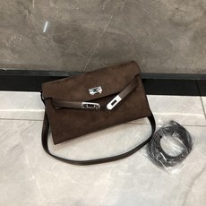 스웨이드 가방 스퀘어백 스몰 여성 숄더 크로스백