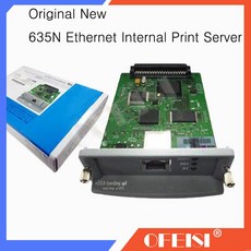 [해외] 100% 새 원본 jetdirect 635n j7961g 이더넷 내부 인쇄 서버 네트워크 카드 및 designjet 플로터 프린터, 상세내용표시