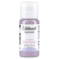 Sweet Sticks Edible Art Decorative Cake Paint 0.5 Ounce (15 Milliliters) Lavender 달콤한 스틱 식용 예술 장식 케, 1
