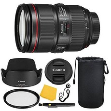 Canon EF 24105mm f/4L is II USM Lens + UV Filter + Lens Cleani/202323, 상세내용참조