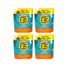 테크 실내건조 일반용 리필 2L + 300ML 3개, 12개