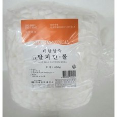 대한메디칼 대한위재 코튼볼 (슬라이스형) 450g 3호, 1개 - 코튼볼3호