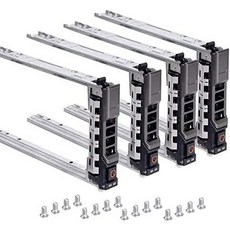WYDZKJ {4pcs Pack} 델 Dell PowerEdge 서버용 2.5 하드 드라이브 캐디 트레이-T440 T640 R330 R430 T430, 상세 설명 참조0