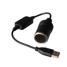 발통마켓 5v 12v 변환 시거잭 USB 변환기 컨버터 전원케이블 승압 케이블, 12V5V변환시거잭 2개, 2개
