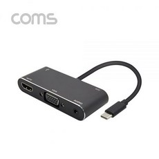 Coms 영상컨버터 to 듀얼컨버터 HDMI, 상세페이지 참조