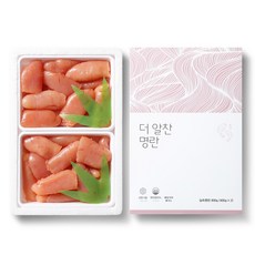 [비에스푸드] 무색소 무발색제 저염 더알찬 실속 명란 800g (400g x 2개), 1개, 400g