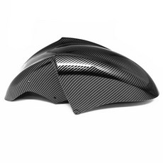 ZZR 400 1993 2007 프론트 타이어 펜더 머드 가드 허거 탄소 섬유 컬러, 1개