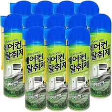 [산도깨비] 자동차 가정에서 모두 사용가능한 산도깨비 에어컨 탈취제 300ml, 12개
