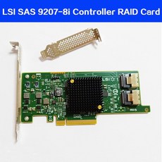 [해외] (HIGH) 저 (QUALITY LSI SAS 92178I 92078I 8 PORT HBA JBOD SFF8087 MINISAS HD 6 기가바이트 PCIE 3.0X8 S, 9217-8i