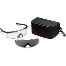 Smith Optics Elite Aegis Arc Compact Eyeshield Field Kit, One Color_Black, One Color
