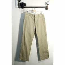 디키즈874 베이지 면혼방 면바지 남자 L 4107