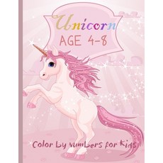 Paint by Number Unicorn for Kids Ages 4-8: Cute Unicorn Color by