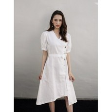 바이바이섭 [바이바이섭] DIAGONAL HALF OPS WHITE