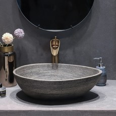 세면기 탁상용대야 앤티크 오리알 싱글그릇, T01-오리알 탁상용대야(싱글그릇), 1개