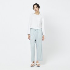 여 피치스킨 체크 10부 파자마 팬츠(LIGHT MINT LIGHT BLUE DARK NAVY PINK) -인증, L, LIGHT PINK