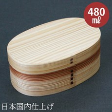 도시락 곡게와쯔파 금화 단도(초)내츄럴 일본 국내 가공 곡게와쯔파 도시락 일본 국내 가공(나무 치장 더, 단일상품