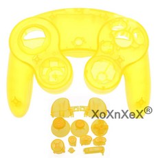 NGC 컨트롤러 교체용 전면 후면 하우징 커버 케이스 ABXY Dpad, N19, 1개