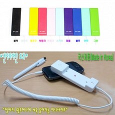 스마트폰 수화기 미니 엽기전화기 이어폰 핸즈프리 전자파차단으로 편리한 통화, 미니엽기전화기 옐로우