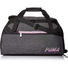 [미국 직구] PUMA 여행용 보스톤 가방 | 운동 가방 PV1541-030 One Size Gray