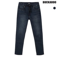 버커루 BUCKAROO 남성 9부 밴딩 배기 M톤 청바지(B205Z3243M)