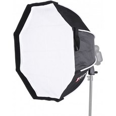 고딕스 용누오 온-카메라 플래시 라이트를 위한 부드러운 천 손잡이가 달린 안도에어 65cm 접이식 8폴 옥타곤 소프트박스 : 카, 단일옵션