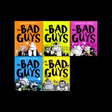 배드가이즈 원서 The Bad Guys #1-5 낱권 세트, SCHOLASTIC