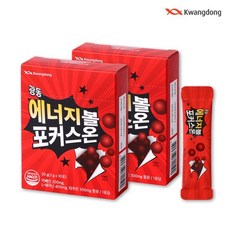 광동생활건강 에너지볼 포커스온 카페인 L테아닌 3g x 10포 2개