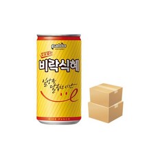 팔도 비락식혜 175ml 2박스(60캔)/ 편의점 PC방 음료, 60개