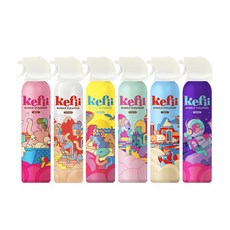 [ 200ml x 6종 set ] 케피 유아 목욕 버블클렌저 200ml 6종