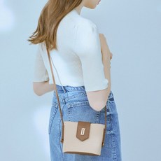 [제이에스티나 백] JOELLE MAY MINI크로스 (브라운) (JHNCHE1BF230BR270)