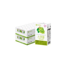 연세우유 스위플 사과 24팩 중복쿠폰 10%, 10% 연세우유 스위플 샤인머스켓 140ml x 48팩, 140ml, 48개