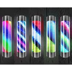 LED 미용실 싸인볼 이발소 사인볼 조명, 05.(리모컨O)15cmX65cm