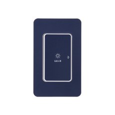 클린 디아트 스위치일괄소등스위치1구 다크네이비, 1개