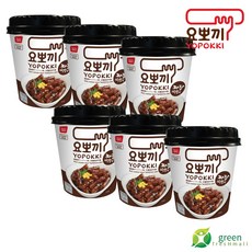 요뽀끼 짜장떡볶이 120g 6개